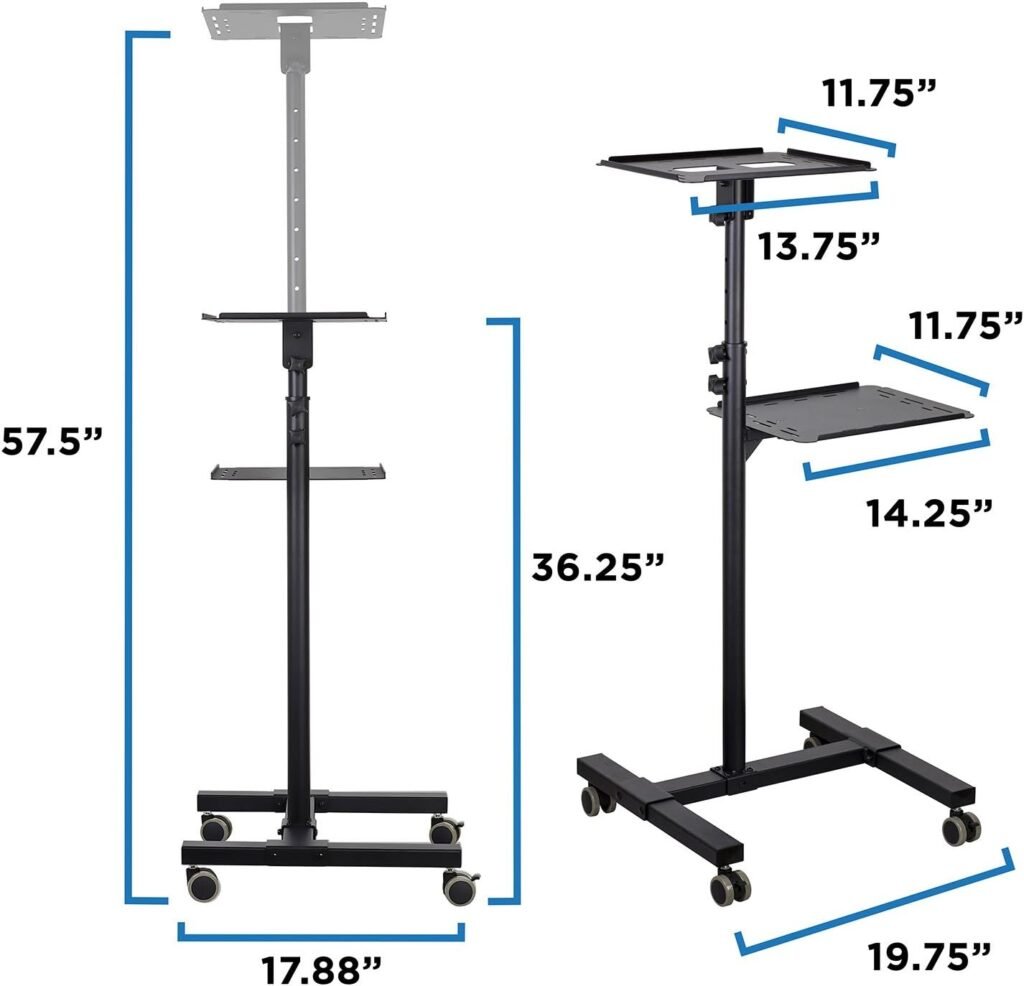 57.5 inch tall projector holder